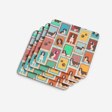 Load image into Gallery viewer, Lots of Liver English Springer Spaniel Foam Coaster