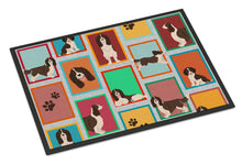Load image into Gallery viewer, Lots of Liver English Springer Spaniel Doormat - 24x36 Decorative Floor Mat – Indoor/Outdoor Rug with Artistic Flair