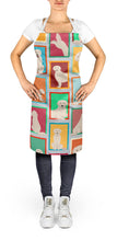 Load image into Gallery viewer, Lots of Cream Golden Retriever Apron – Artist-Designed Kitchen, BBQ &amp; Craft Apron
