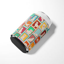 Load image into Gallery viewer, Lots of Cream Golden Retriever Can or Bottle Hugger