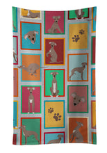 Load image into Gallery viewer, Lots of Fawn Italian Greyhound Kitchen Towel