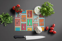 Load image into Gallery viewer, Lots of Fawn Italian Greyhound Glass Cutting Boards – Durable, Decorative Kitchen Art Large