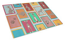 Load image into Gallery viewer, Lots of Fawn Italian Greyhound Glass Cutting Boards – Durable, Decorative Kitchen Art Large