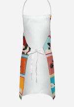 Load image into Gallery viewer, Lots of Black and Whtie Papillon Apron – Artist-Designed Kitchen, BBQ &amp; Craft Apron