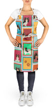 Load image into Gallery viewer, Lots of Tricolor Papillon Apron – Artist-Designed Kitchen, BBQ &amp; Craft Apron