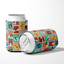 Load image into Gallery viewer, Lots of Tricolor Papillon Can or Bottle Hugger