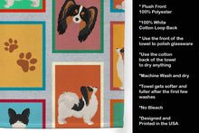 Load image into Gallery viewer, Lots of Tricolor Papillon Kitchen Towel