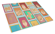 Load image into Gallery viewer, Lots of Orange Pomeranian Glass Cutting Boards – Durable, Decorative Kitchen Art Large