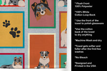 Load image into Gallery viewer, Lots of Blue Merle Sheltie Kitchen Towel