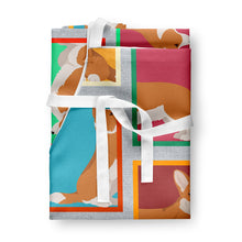 Load image into Gallery viewer, Lots of Red Cardigan Corgi Apron – Artist-Designed Kitchen, BBQ &amp; Craft Apron