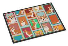 Load image into Gallery viewer, Lots of Red Cardigan Corgi Doormat - 24x36 Decorative Floor Mat – Indoor/Outdoor Rug with Artistic Flair