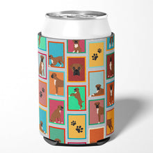 Load image into Gallery viewer, Lots of Black Face Boxer Can or Bottle Hugger