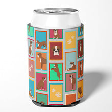 Load image into Gallery viewer, Lots of Flashy Fawn Boxer Can or Bottle Hugger