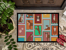 Load image into Gallery viewer, Lots of Flashy Fawn Boxer Doormat - 18x27 Decorative Floor Mat – Indoor/Outdoor Rug with Artistic Flair