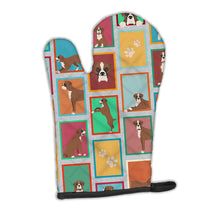Load image into Gallery viewer, Lots of Flashy Fawn Boxer Oven Mitt