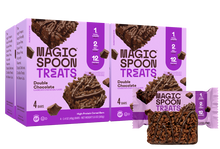 Load image into Gallery viewer, Double Chocolate Pack - 16 Cereal Treats (4 Boxes)