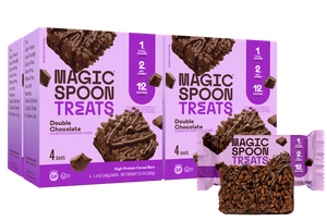 Double Chocolate Pack - 16 Cereal Treats (4 Boxes)