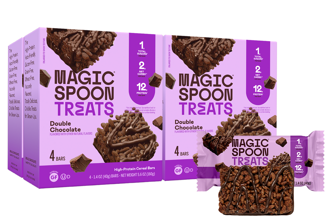 Double Chocolate Pack - 16 Cereal Treats (4 Boxes)