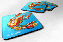 Load image into Gallery viewer, Crawfish Baby Craw Coasters - Set of 4 Lightweight Foam, Absorbent Drink Coasters