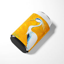 Load image into Gallery viewer, Bird - Blue Heron Col Mustard Can or Bottle Beverage Insulator Hugger