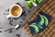 Load image into Gallery viewer, Vegetables - Okra Gumbo Time Coasters - Set of 4 Lightweight Foam, Absorbent Drink Coasters