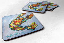 Load image into Gallery viewer, Crawfish Iced Crawfish Coasters - Set of 4 Lightweight Foam, Absorbent Drink Coasters
