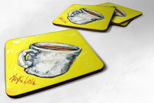 Load image into Gallery viewer, Coffee One Cup Coasters - Set of 4 Lightweight Foam, Absorbent Drink Coasters