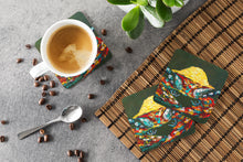 Load image into Gallery viewer, Crab Pick Me Coasters - Set of 4 Lightweight Foam, Absorbent Drink Coasters