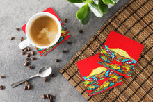 Load image into Gallery viewer, Crab Right On It Coasters - Set of 4 Lightweight Foam, Absorbent Drink Coasters