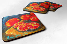 Load image into Gallery viewer, Vegetables - Tomato Slice It Up Coasters - Set of 4 Lightweight Foam, Absorbent Drink Coasters