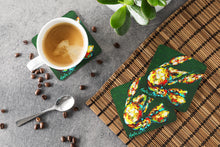 Load image into Gallery viewer, Crawfish Smudge Coasters - Set of 4 Lightweight Foam, Absorbent Drink Coasters