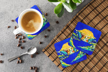 Load image into Gallery viewer, Crab Tight Quarters Coasters - Set of 4 Lightweight Foam, Absorbent Drink Coasters
