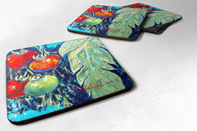 Load image into Gallery viewer, Vegetables - Tomato Tomaeto-Tomaato Coasters - Set of 4 Lightweight Foam, Absorbent Drink Coasters