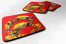 Load image into Gallery viewer, Crab Two Tone Coasters - Set of 4 Lightweight Foam, Absorbent Drink Coasters