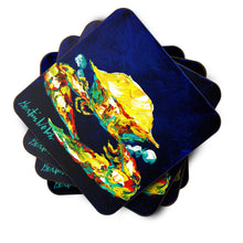 Load image into Gallery viewer, Crab Whitney Coasters - Set of 4 Lightweight Foam, Absorbent Drink Coasters