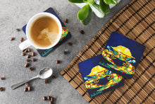 Load image into Gallery viewer, Crab Whitney Coasters - Set of 4 Lightweight Foam, Absorbent Drink Coasters