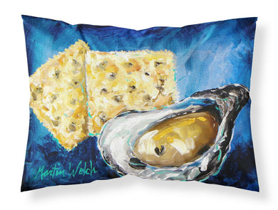 Oysters Two Crackers Standard Pillowcases – Artistic Decorative Front, Crisp White Back