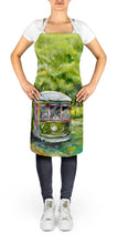 Load image into Gallery viewer, Streetcar Next Stop Audubon Park Apron – Artist-Designed Kitchen, BBQ &amp; Craft Apron MW1091APRON