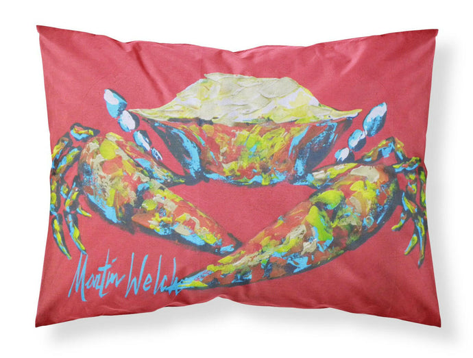 Crab Seafood One Standard Pillowcases – Artistic Decorative Front, Crisp White Back
