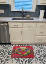 Load image into Gallery viewer, Crab Seafood One Machine Washable Memory Foam Mat MW1096RUG