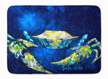 Load image into Gallery viewer, Crab Blue Machine Washable Memory Foam Mat MW1101RUG