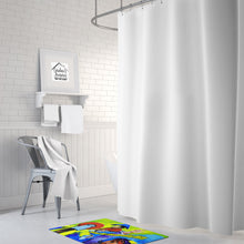 Load image into Gallery viewer, Mardi Gras Throw me something mister Machine Washable Memory Foam Mat MW1108RUG