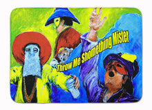 Load image into Gallery viewer, Mardi Gras Throw me something mister Machine Washable Memory Foam Mat MW1108RUG
