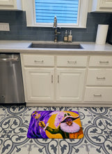 Load image into Gallery viewer, Mardi Gras Hey Mister Machine Washable Memory Foam Mat MW1109RUG