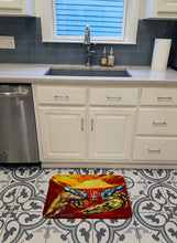 Load image into Gallery viewer, Crab Buster Brown Machine Washable Memory Foam Mat MW1113RUG