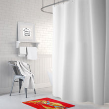 Load image into Gallery viewer, Crab Blue on Red, Sr Machine Washable Memory Foam Mat MW1116RUG
