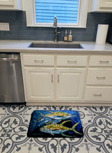 Load image into Gallery viewer, Fish - Tuna Tuna Blue Machine Washable Memory Foam Mat MW1125RUG