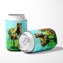 Load image into Gallery viewer, Horse Grazin Can or Bottle Beverage Insulator Hugger