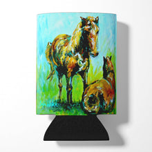 Load image into Gallery viewer, Horse Grazin Can or Bottle Beverage Insulator Hugger