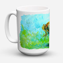 Load image into Gallery viewer, Horse Grazin Dishwasher Safe Microwavable Ceramic Coffee Mug 15 ounce MW1126CM15